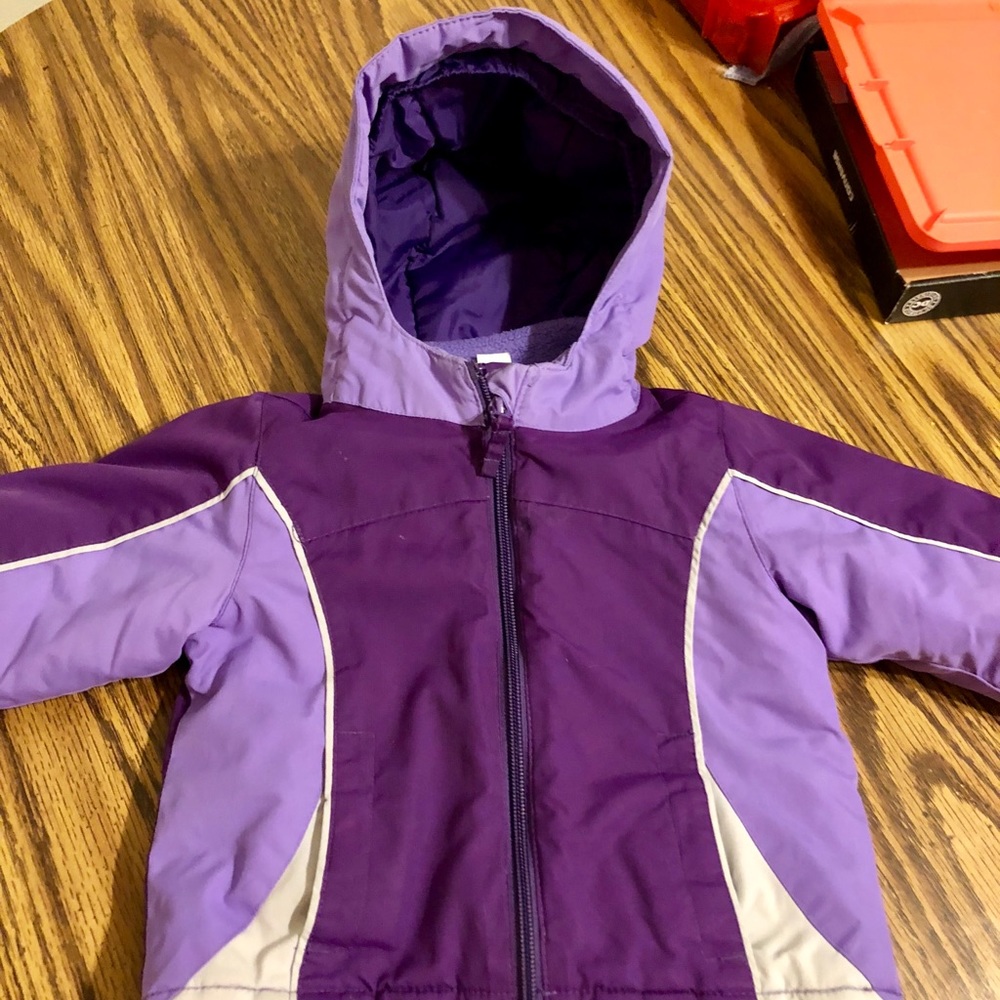 12-18 mo Toddler Winter Coat w fleece insert